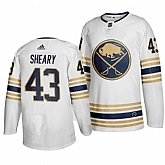 Sabres 43 Conor Sheary White 50th anniversary Adidas Jersey Dzhi,baseball caps,new era cap wholesale,wholesale hats